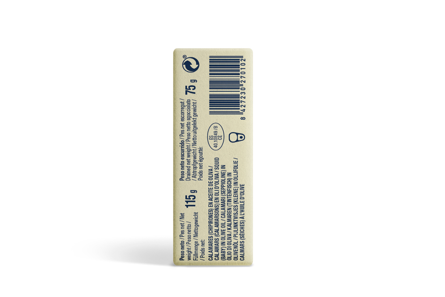 Chipirones Premium en aceite de oliva 10/12 - Imagen 2