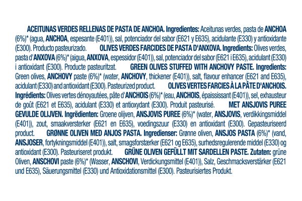 Aceitunas Espinaler rellenas de anchoa (3x50gr) - Imagen 4