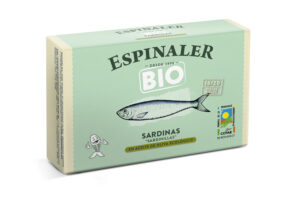 Sardinas en aceite de oliva ecológico 16/20