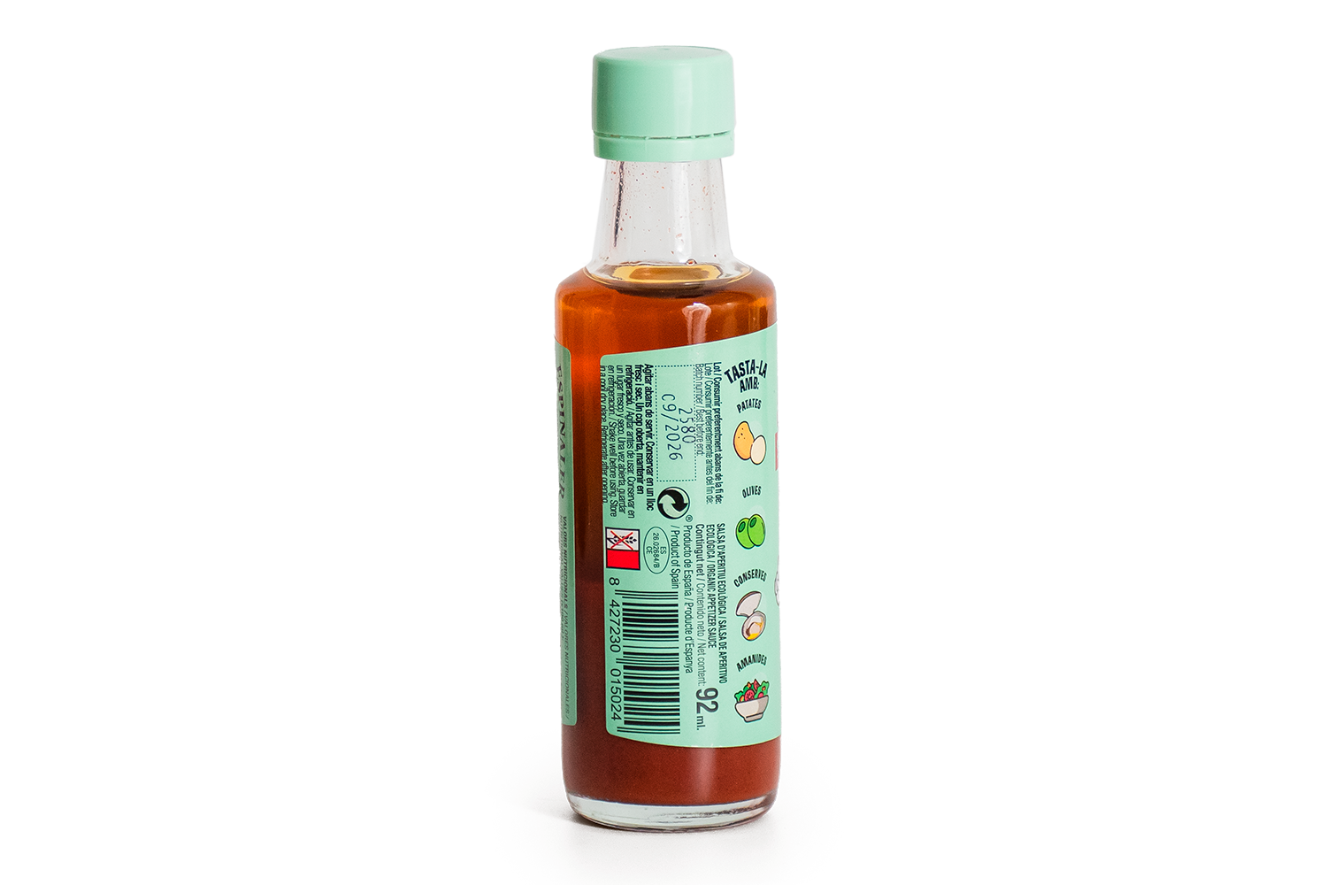 Salsa Espinaler Ecológica 92ml - Imagen 2