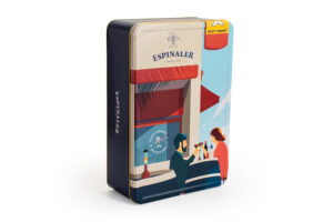 Lata metálica rectangular Taberna Tradicional